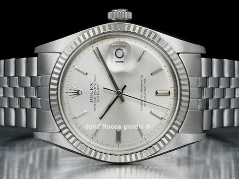 rolex datejust 36 jubilee quadrante argento 1601|Rolex Datejust 36 best price.